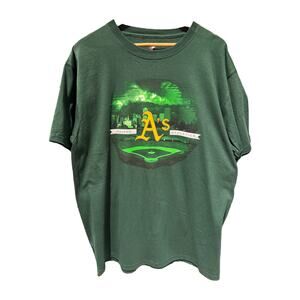 Green A’s Tee